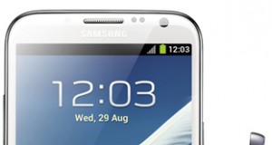 Galaxy Note 2 weiß stehend