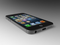 iPhone 5 liegend