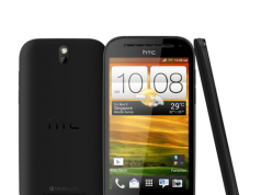 HTC One SV schwarz stehend