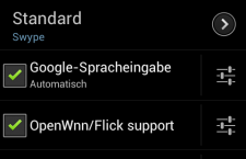 Spracheinstellung Android