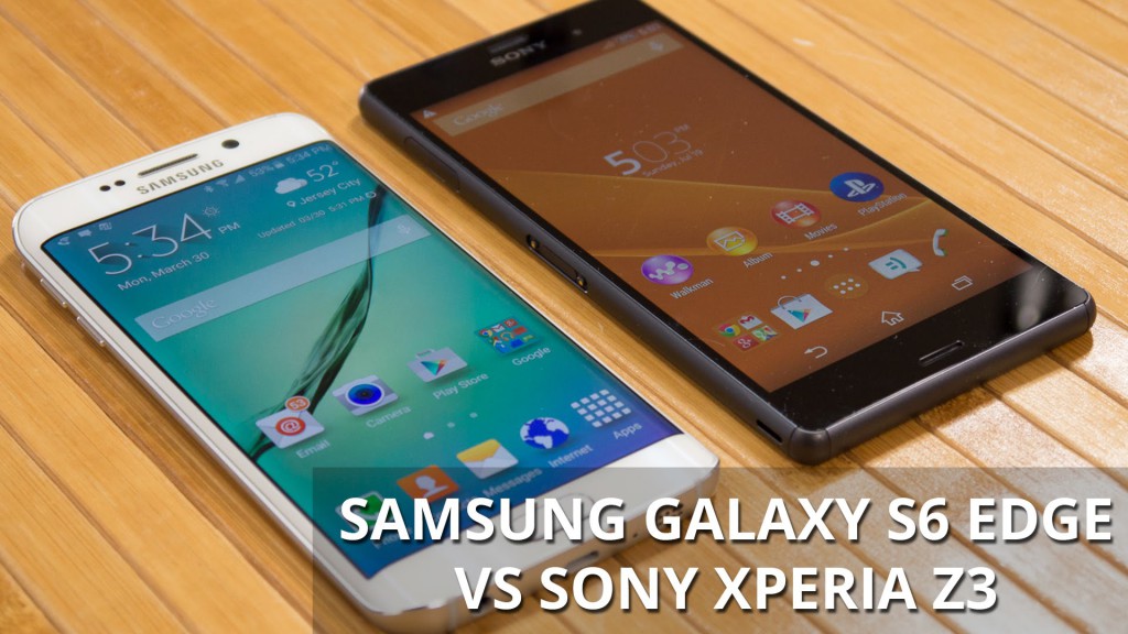 Xperia Z3 und Galaxy S6 Edge