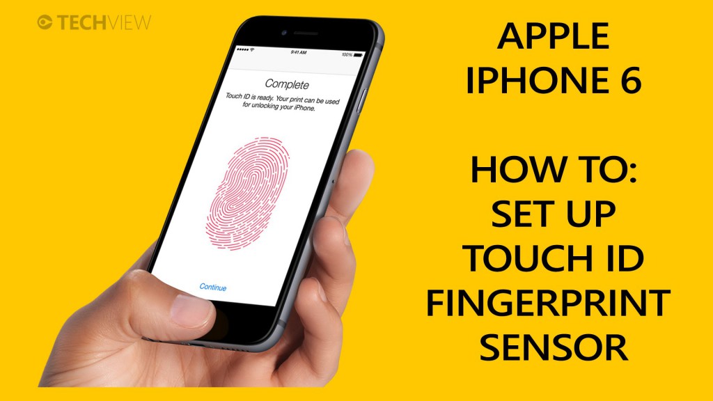 iPhone 6 Touch ID HowTo
