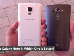 Vergleich: Galaxy Note 4 gegen LG G4