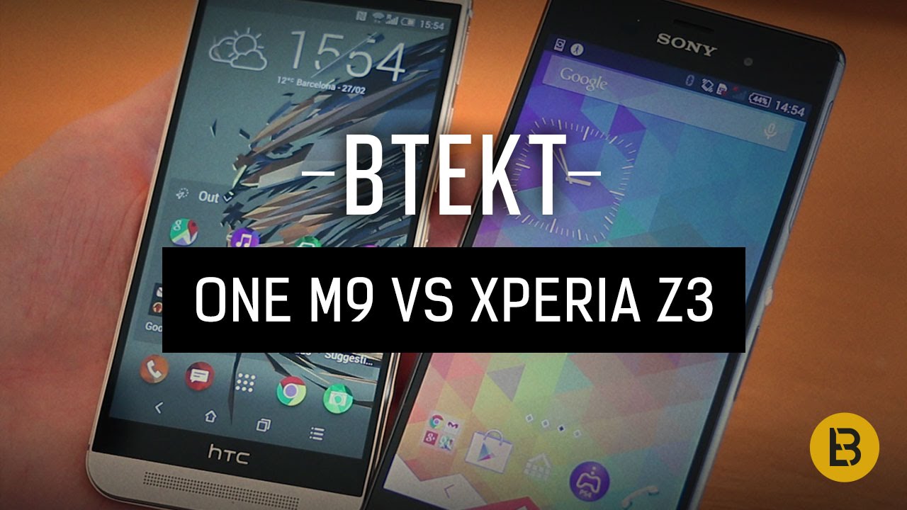 One M9 vs Xperia Z3