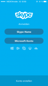 Skype Login