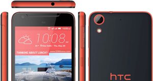 HTC Desire 628 in schwarz orange