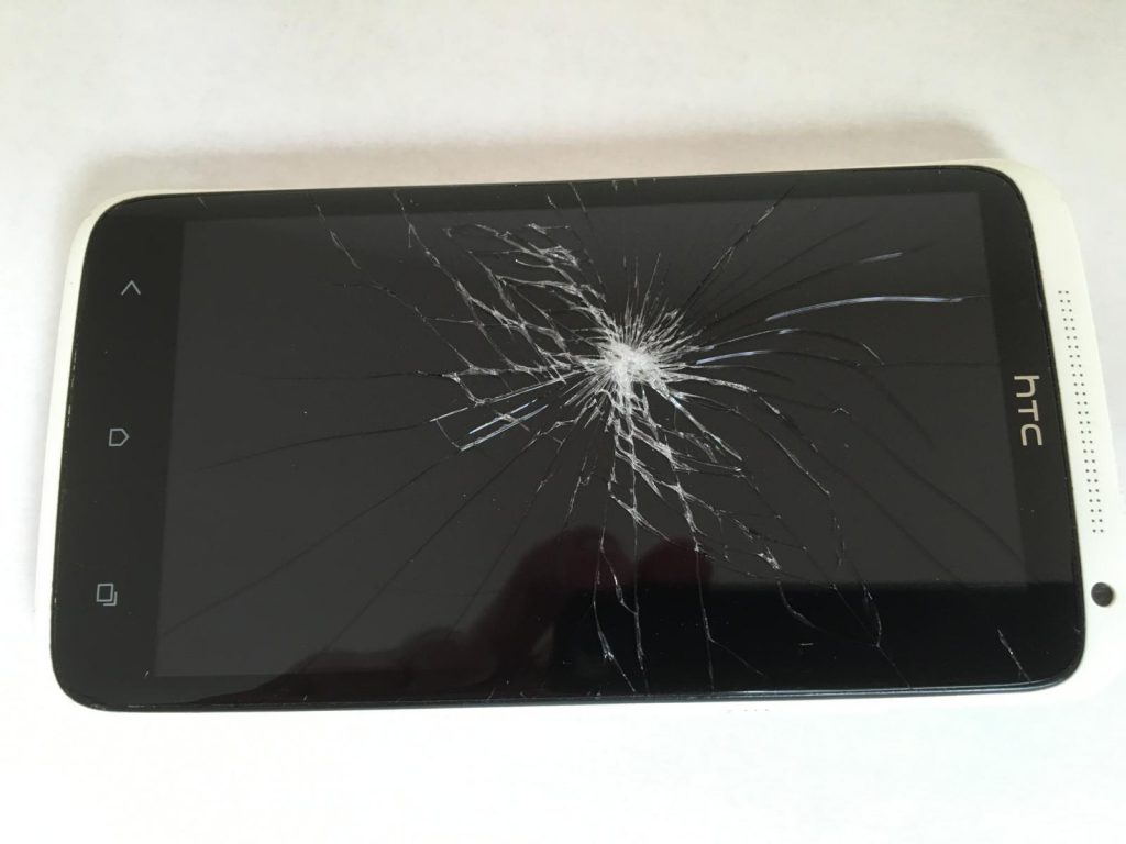HTC One X Displayriss