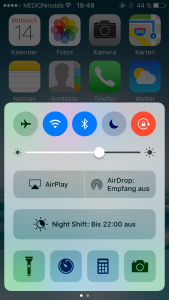 iOS 10 Kontrollzentrum Home-App